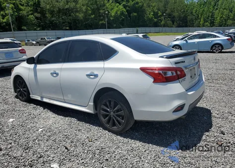 2018 Nissan Sentra S z USA, uszkodzony, nr VIN 3N1AB7AP7JY291738